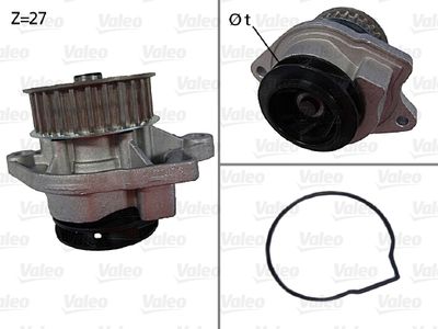 Water Pump, engine cooling 506577