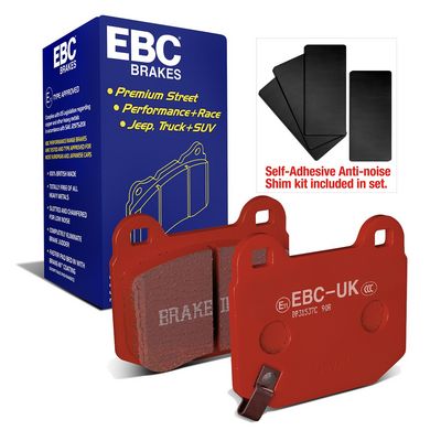 комплект спирачно феродо, дискови спирачки EBC Brakes DP31537C