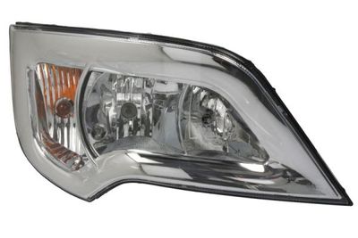 Koplamp Rechts (H1/H7/PY21W/W5W, kleur invoegen: verchroomd, kleur indicator: wit)