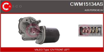 CASCO CWM15134AS Двигун склоочисника для PORSCHE (Порш)