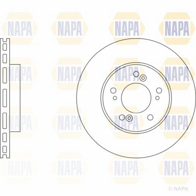 Brake Disc NAPA NBD5607