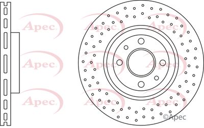 Brake Disc APEC DSK3236