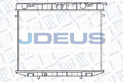 Радиатор, охлаждение двигателя JDEUS 020M23 для OPEL FRONTERA
