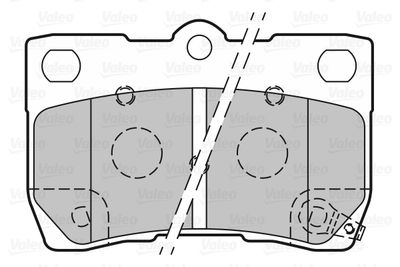 Brake Pad Set, disc brake 301888