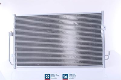 A/C condensator ((EN) additional fitting elements) past: NISSAN TEANA II 2.5/3.5 07.08-09.13