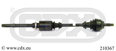 Приводной вал CDX 210367 для CITROËN AX
