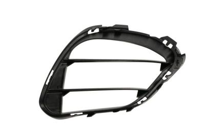 Voorbumper afdekking Voor Links (plastic, zwart glanzend, AMG STYLING) past: MERCEDES CLA C118 03.19-12.22
