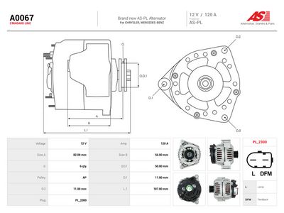 Generator AS-PL A0067