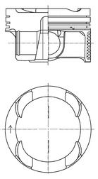 PISTON KOLBENSCHMIDT 42100600