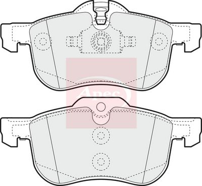APEC Brake Pad Set, disc brake PAD1120