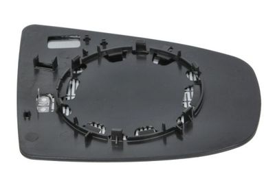 Zijspiegel glas Links (asferisch, met verwarming, blauw) past: BMW X5 E70 02.07-06.13