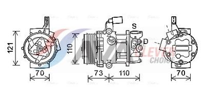 KOMPRESSOR KLIMAANLAGE