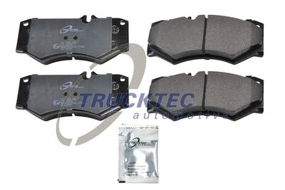 Комплект тормозных колодок, дисковый тормоз TRUCKTEC AUTOMOTIVE 02.35.144 для MERCEDES-BENZ T1/TN