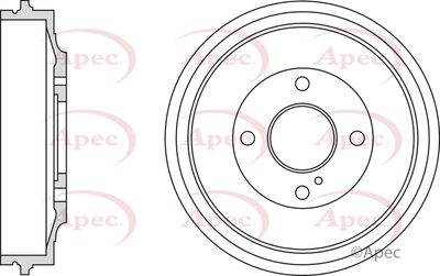 Brake Drum APEC DRM9202