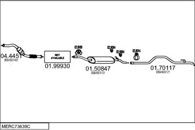 SISTEM DE ESAPAMENT MTS MERC73639C019646