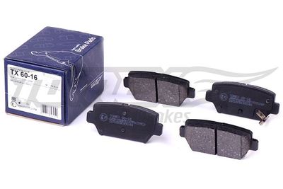 Sada brzdových destiček, kotoučová brzda TOMEX TX 60-16