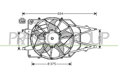 LüFTER MOTORKüHLUNG