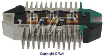 Pont de diodes, alternateur WAI — 12V, 10,211cm