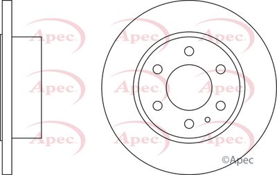 Brake Disc APEC DSK2533