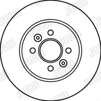 BREMSSCHEIBE JURID 562201JC 1