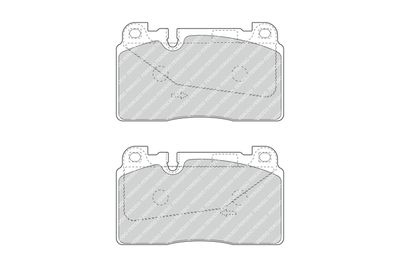 Brake Pad Set, disc brake FDB4908