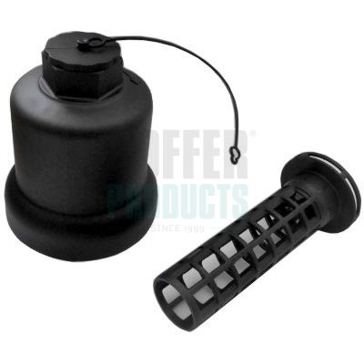 Kryt, pouzdro olejového filtru HOFFER 8091653