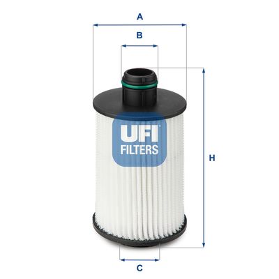 Масляный фильтр UFI 25.088.00 для CHEVROLET ORLANDO