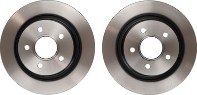 Brake disc Achter Links/Rechts past: FORD TOURNEO CONNECT, TRANSIT CONNECT 1.8/1.8D/1.8LPG 06.02-12.13