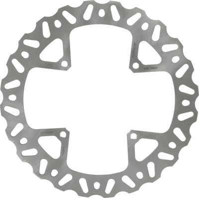 Brake disc Voor vast, 219/95x3mm 4x110mm, diameter bevestigingsgat 6,5mm, hoogte (tussenruimte) 0