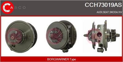 Skupina trupu, turbodmychadlo CASCO CCH73019AS