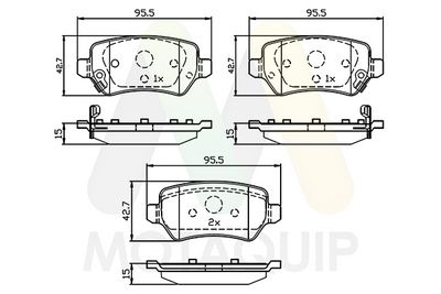 SET PLACUTE FRANA FRANA DISC
