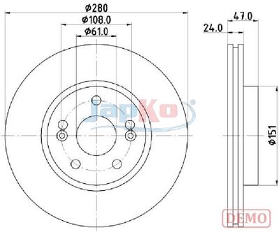 DISC FRANA JAPKO 600711C