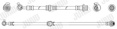 Тормозной шланг JURID 173281J для NISSAN MICRA