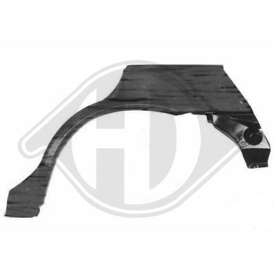 DIEDERICHS 9867131 Подкрылок  для HONDA CIVIC V седан (EG, EH) 1.6 16V Vtec (EH9)