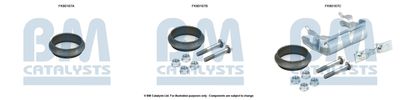 Монтажный комплект, катализатор BM CATALYSTS FK80167 для MERCEDES-BENZ S-CLASS