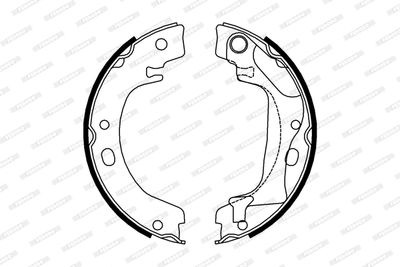 SET SABOTI FRANA FRANA DE MANA FERODO FSB4011 1