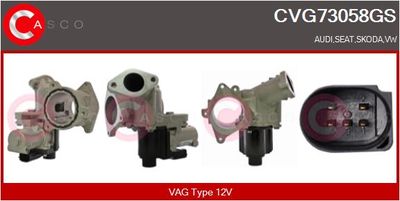 AGR-Ventil CASCO CVG73058GS