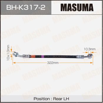 Тормозной шланг MASUMA BH-K317-2 для KIA OPTIMA