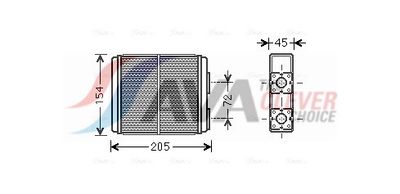SCHIMBăTOR DE CăLDURă îNCăLZIRE HABITACLU