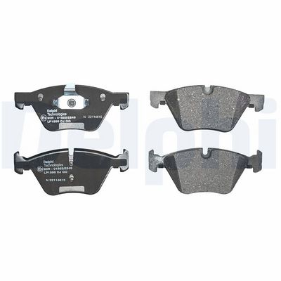 Brake Pad Set, disc brake LP1956