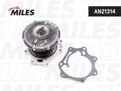 Водяной насос, охлаждение двигателя MILES AN21314 для NISSAN PICK UP