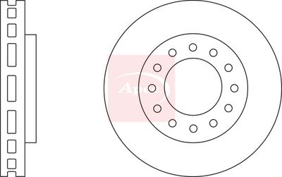 APEC Brake Disc DSK2800