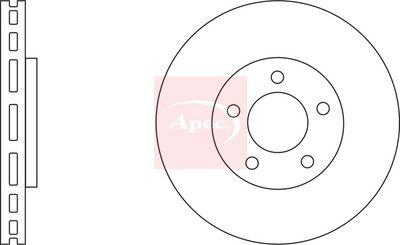 APEC Brake Disc DSK2554