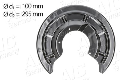 SPRITZBLECH BREMSSCHEIBE