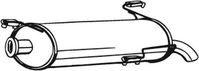 BOSAL Endschalldämpfer