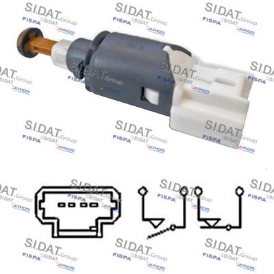 SIDAT 5.140096A2 Выключатель стоп-сигнала  для NISSAN NV400 (Ниссан Нв400)