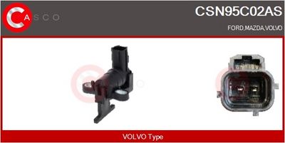 SENZOR IMPULSURI ARBORE COTIT CASCO CSN95C02AS