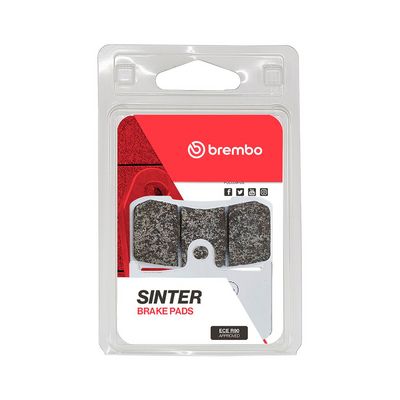 Brake pads Voor, beoogd gebruik: route, materiaal: sinter-LA, 49,5x69,2x7mm