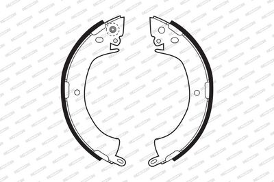 BREMSBACKENSATZ FERODO FSB249 1