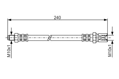 BOSCH Bremsschlauch